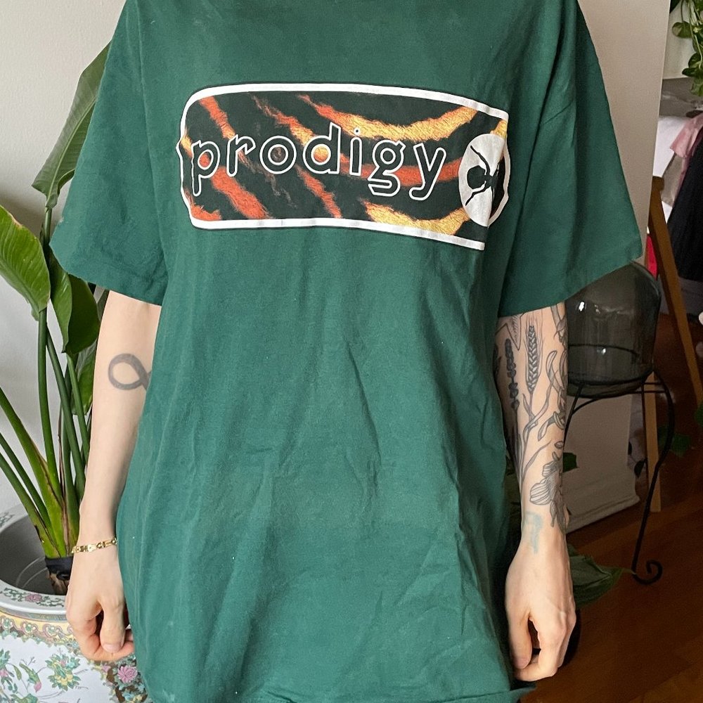Prodigy shirt with bleach marks